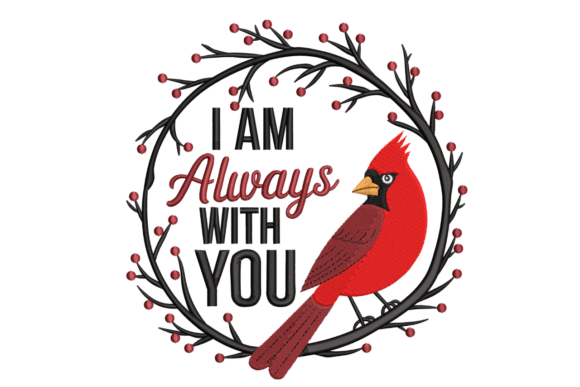Always with You Cardinal Embroidery Review
