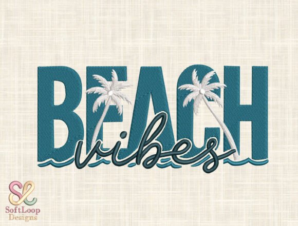 Beach Vibes Embroidery Design Review
