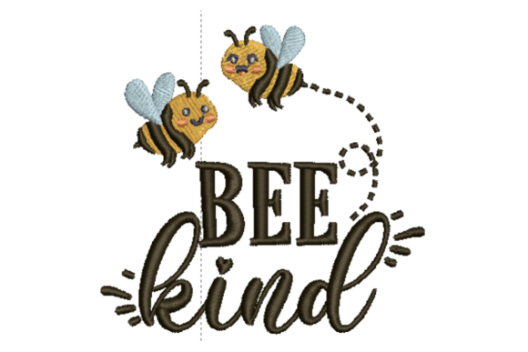 Bee Kind Nursery Quote Embroidery Review