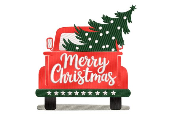 Christmas Red Truck Tree Review