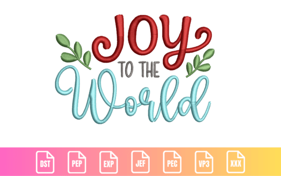 Festive Joy Script Embroidery Review