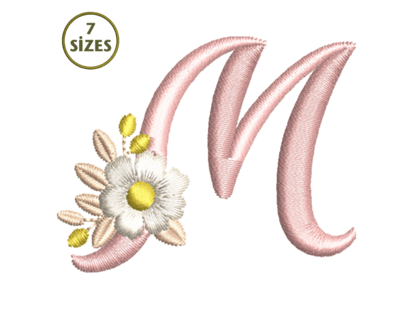 Floral M Monogram Embroidery Review