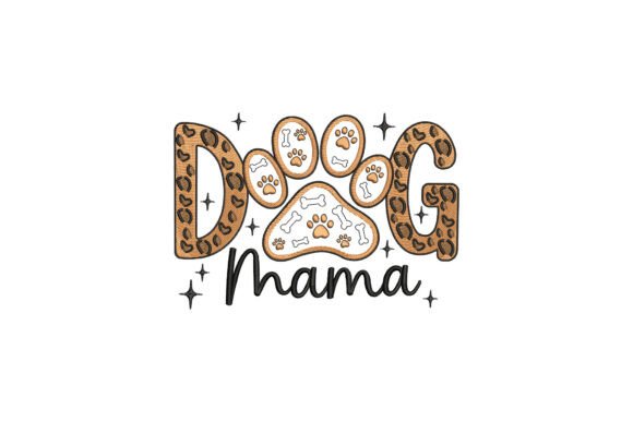Leopard Print Dog Mama Paw Review