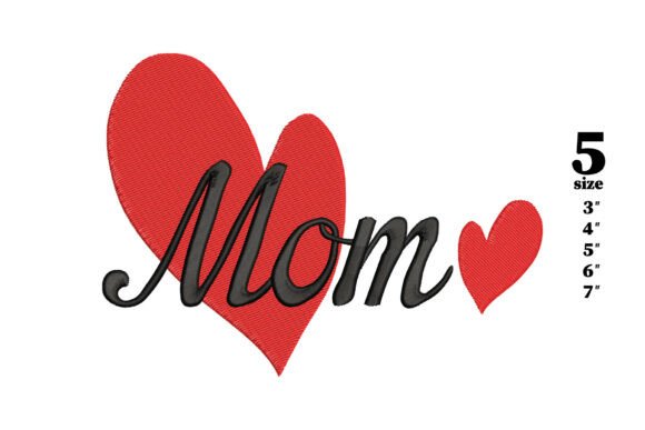 Mom Heart Embroidery Review
