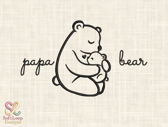 Papa Bear Embroidery Design Review